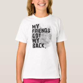 Backstabbed: Meine Freunde got meine Rückseite T-Shirt