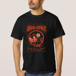 BACKSTAGE Groupie Gift Roadie Bühne Crew T-Shirt
