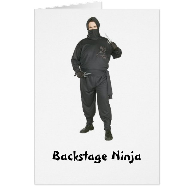 Backstage Ninja (Vorne)