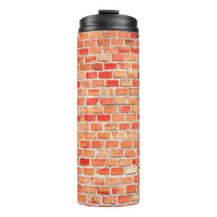 Backstein oder Textur, Design, int Thermosbecher