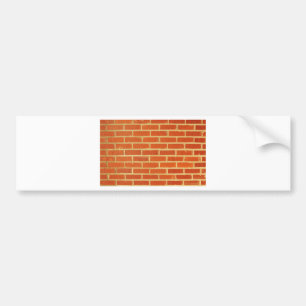 Backsteinmauer Autoaufkleber