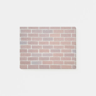 Backsteinmauer Post-it Klebezettel