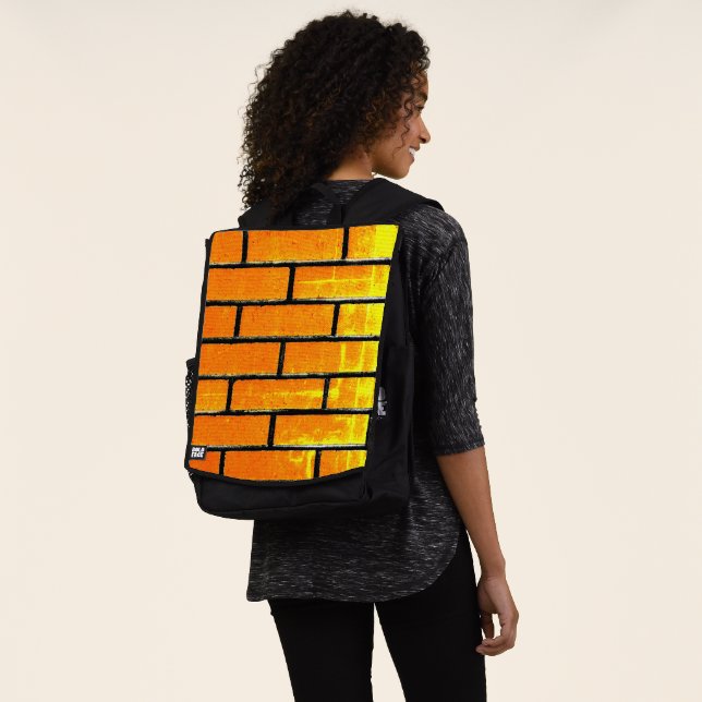 Backsteinmauer Rucksack (Ausgewaschen)