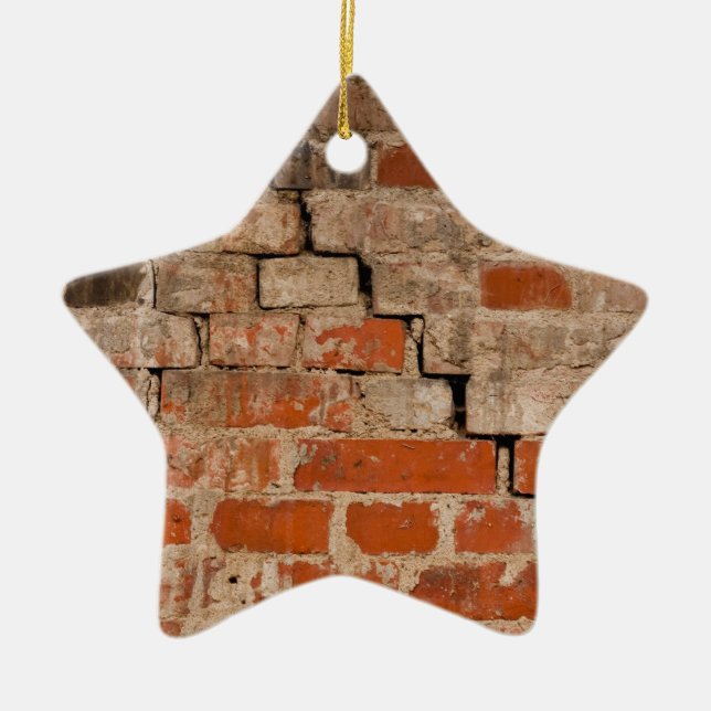 Backsteinwand Keramikornament (Vorne)
