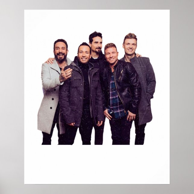 Backstreet Boys Vintage Poster (Vorne)