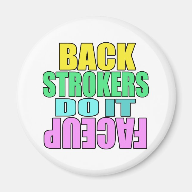 Backstroker tun es offen magnet (Vorne)