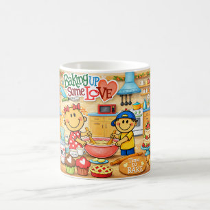 Backt Liebe Mug. Kaffeetasse