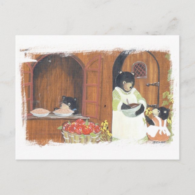 Backtaibe Postkarte (Vorderseite)