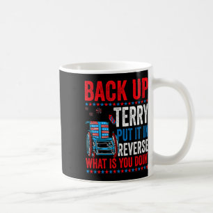Backup Terry setzen Sie es in umgekehrte Feuerwerk Kaffeetasse