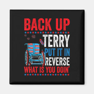 Backup Terry setzen Sie es in umgekehrte Feuerwerk Magnet