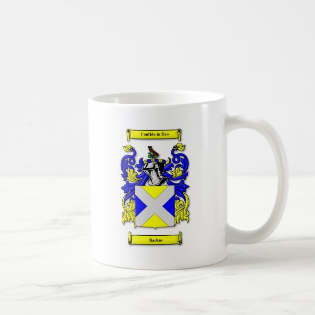 Backus Wappen Kaffeetasse (Rechts)