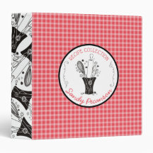Backutensilien Vase personalisiert Kochbuch Rezept