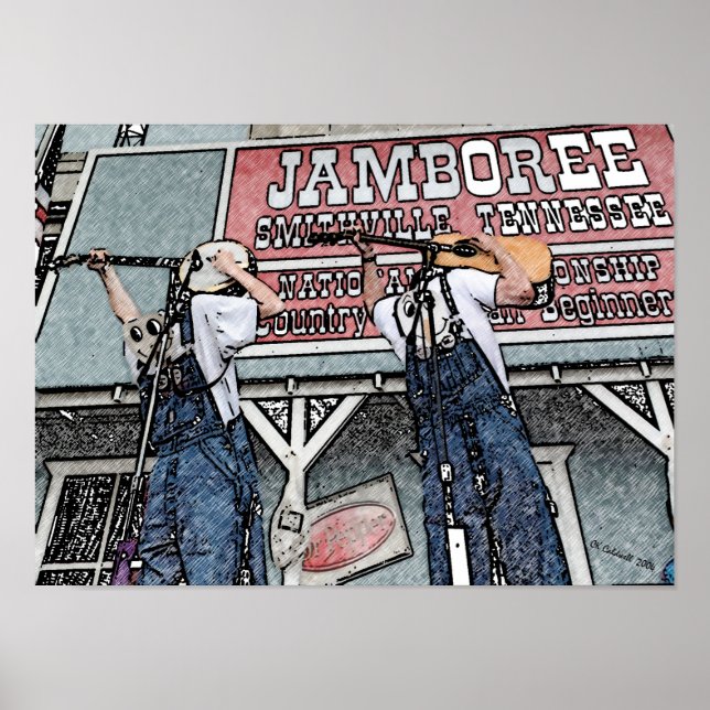 Backwards Bluegrass Poster (Vorne)