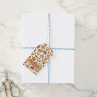 Backwaren-Cookies-Kuchen-Dessert-Produkt-Zutaten-T Geschenkanhänger