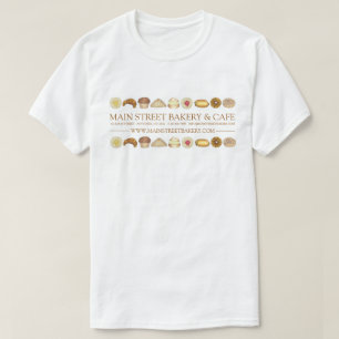 Backwaren Croissant Donut Muffin Pastrie T-Shirt