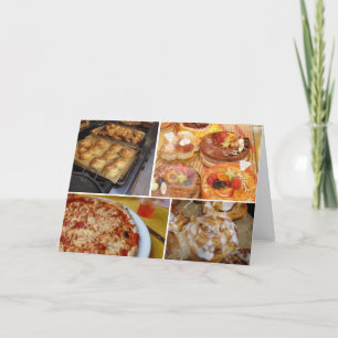 Backwaren, ein Notecard von Brad Hines Karte