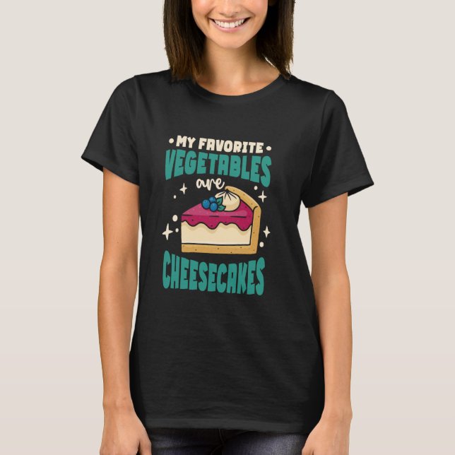 Backwaren Koch Cheesecake T-Shirt (Vorderseite)