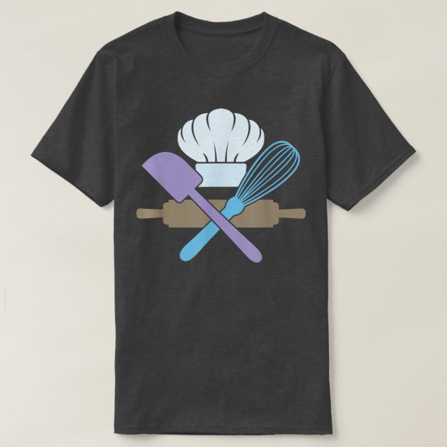 Backwaren, Kochen, Koch für Backwaren, Männer Frau T-Shirt (Design vorne)