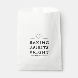 Backwaren Spirituosen Bright Cookie Austausch Weih Geschenktütchen
