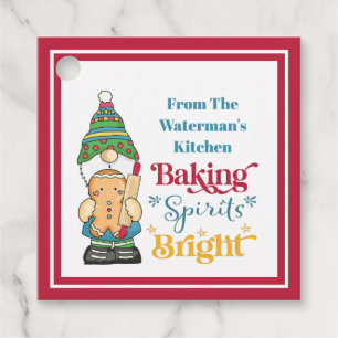 Backwaren Spirituosen Bright Cookie Weihnachtsfeie Geschenkanhänger