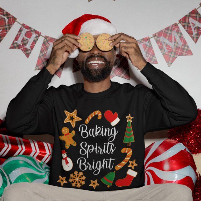Backwaren Spirituosen Bright Lebkuchen Weihnachtsk Sweatshirt (Von Creator hochgeladen)