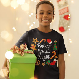Backwaren Spirituosen Bright Lebkuchen Weihnachtsk T-Shirt
