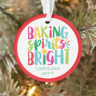 Backwaren Spirituosen Brillanter Koch Kochen Weihn Ornament