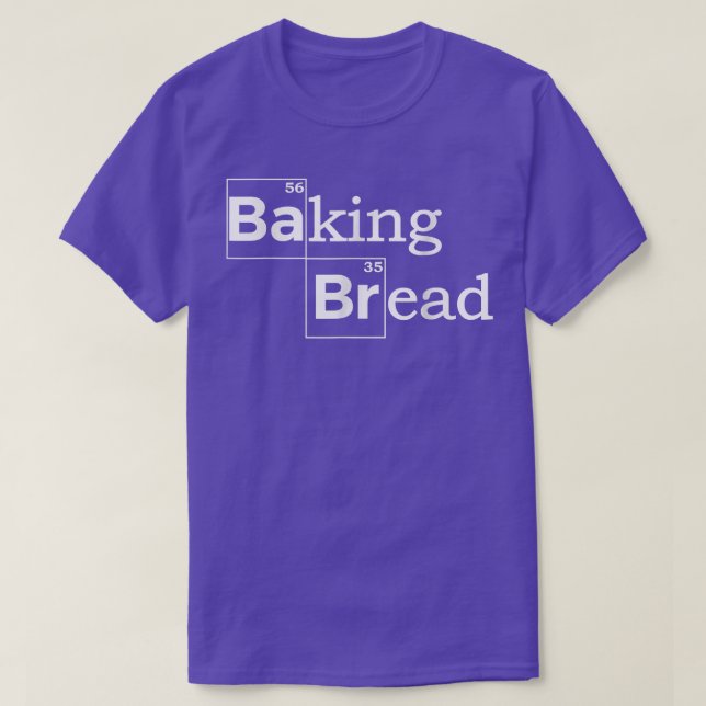 Backwaren T Funny Bread Bäckerei T-Shirt (Design vorne)