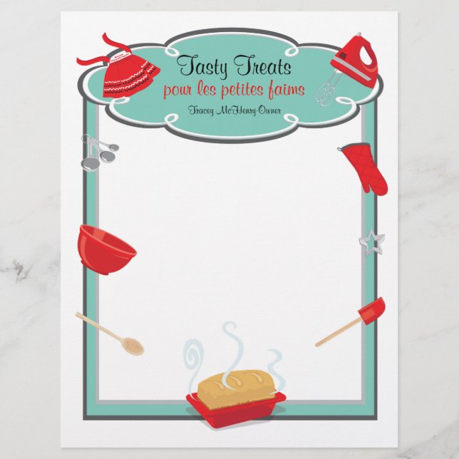 Backwaren und Flyer Backwaren Backwaren (Vorne)