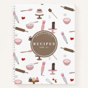 Backwaren und Kochgeschenke Backwaren Kochrezepte Notizbuch