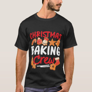 Backweihnachtsgebäck Crew Lebkuchen Mann T-Shirt