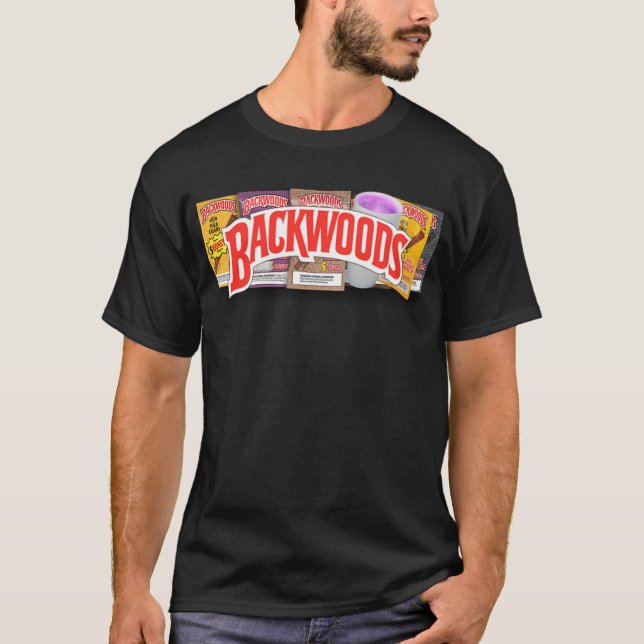 BACKWOODS HIPHOP-T-SHIRT T-Shirt (Vorderseite)