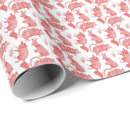 Backyard Animals Holiday Wrapping Paper Geschenkpapier