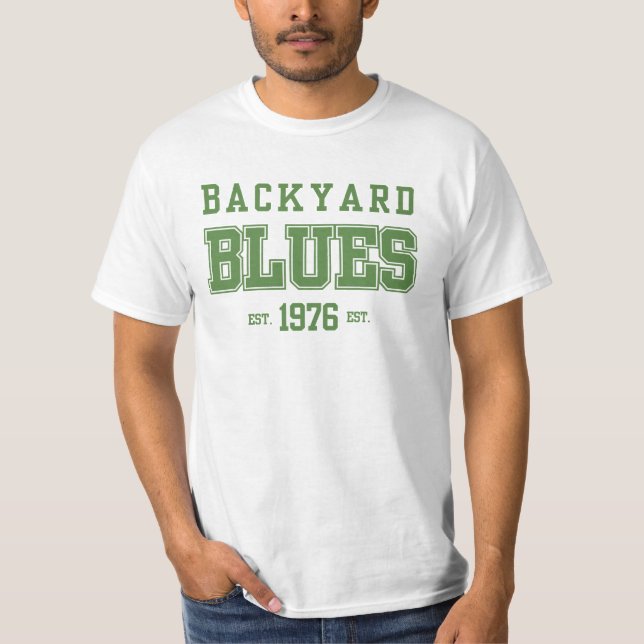 Backyard blues Vintage T-Shirt (Vorderseite)