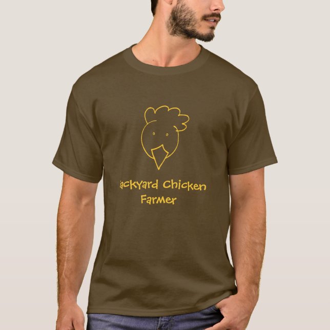 Backyard Chicken Bauer T-Shirt (Vorderseite)