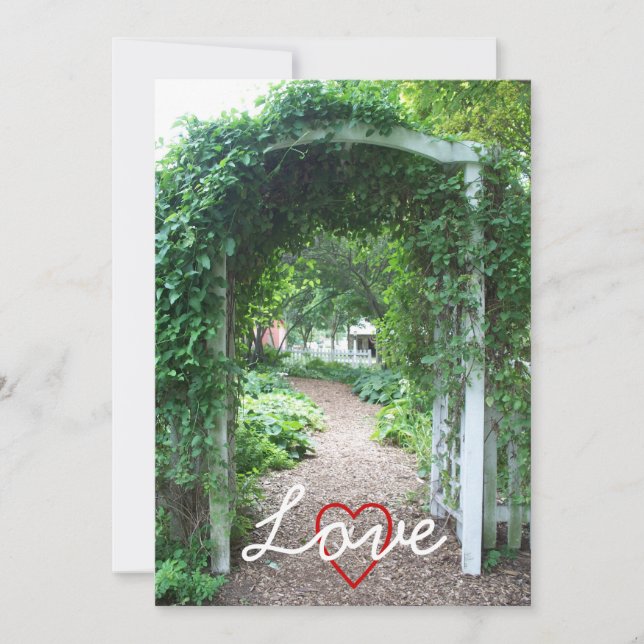 Backyard Wedding - Einladung zur Hochzeit (Vorderseite)