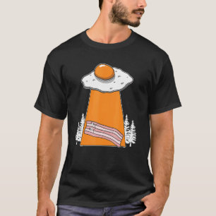 Bacon Alien Abduktion Frühstück Bacon Meat Bacon T-Shirt