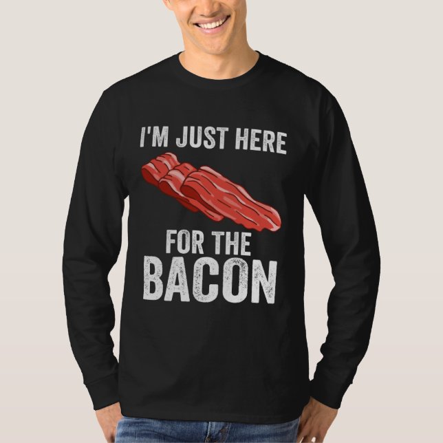 Bacon   Bacon Apparel Pig Pork Humor Men Women  1 T-Shirt (Vorderseite)