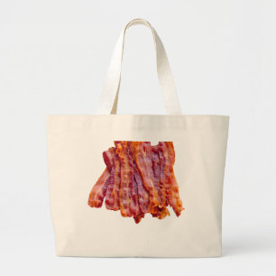 Bacon Bacon Bacon Jumbo Stoffbeutel