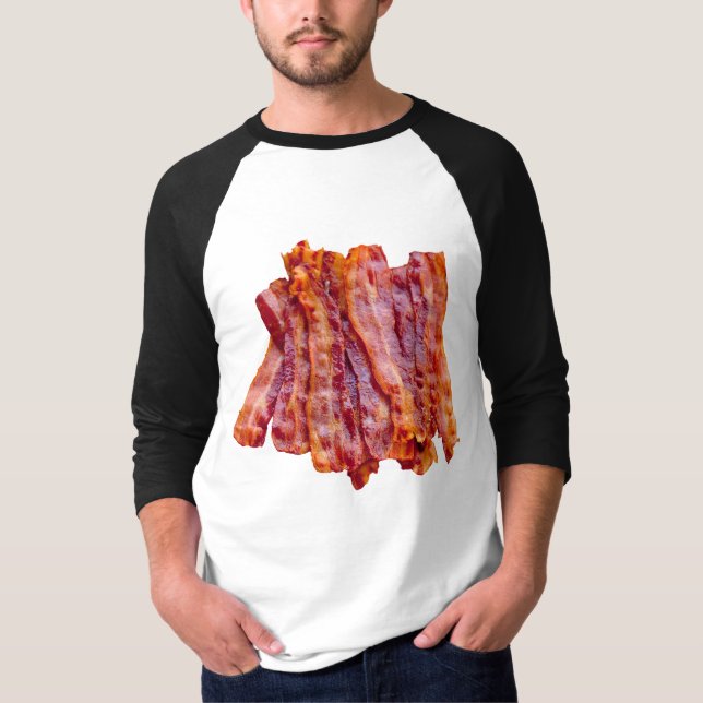 Bacon Bacon Bacon T-Shirt (Vorderseite)
