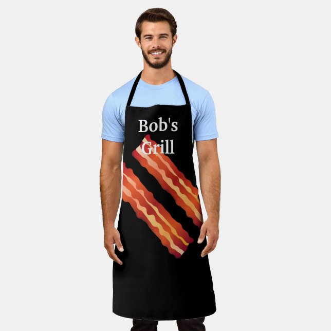 Bacon Business Schürze (Getragen)