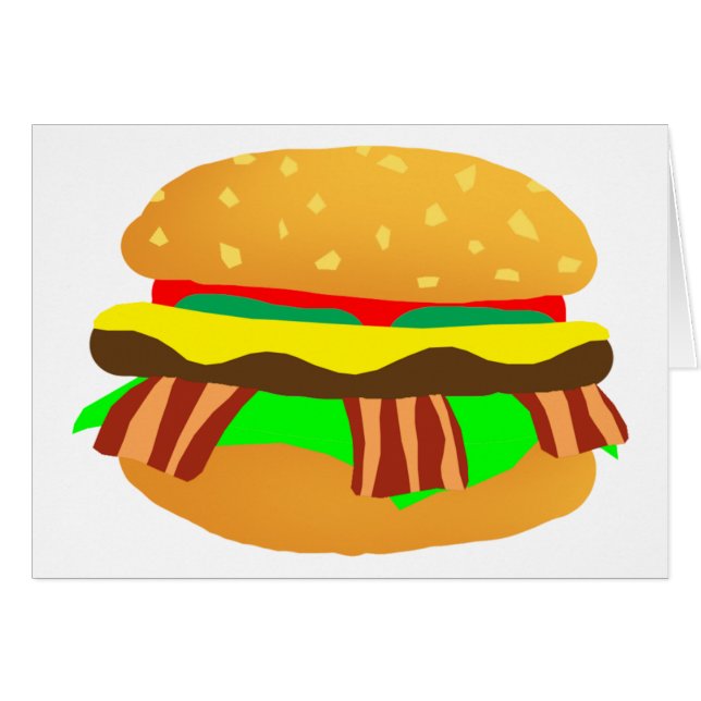 Bacon Cheeseburger (Devant horizontal)