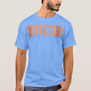 Bacon Crispy Fleisch Schweinefleisch Prämie T-Shirt