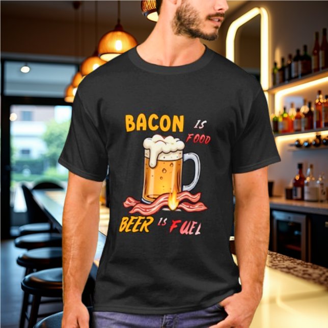 Bacon est de la nourriture, la bière est le Tshirt (Créateur téléchargé)