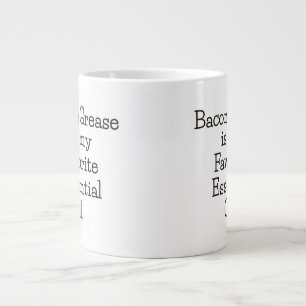 Bacon Fett Grundöl Doppelseitige Tasse