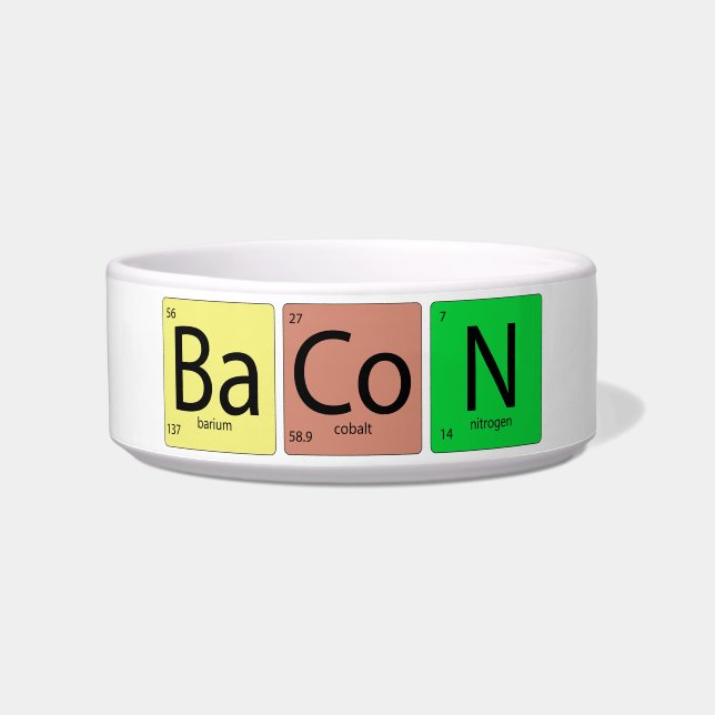 Bacon Geek Napf (Vorderseite)