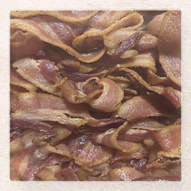 Bacon Glasuntersetzer (Vorderseite)