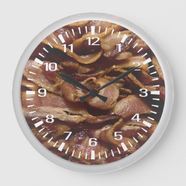 Bacon Große Wanduhr (Vorderseite)