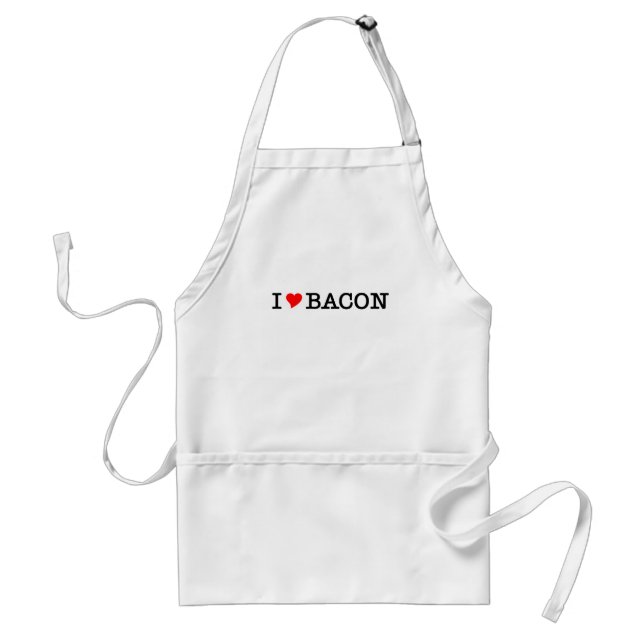 Bacon I Liebe Schürze (Vorne)