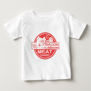 Bacon ist Fleisch Candy Baby T-shirt